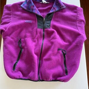 USED!! Purple Columbia Fleece Vest